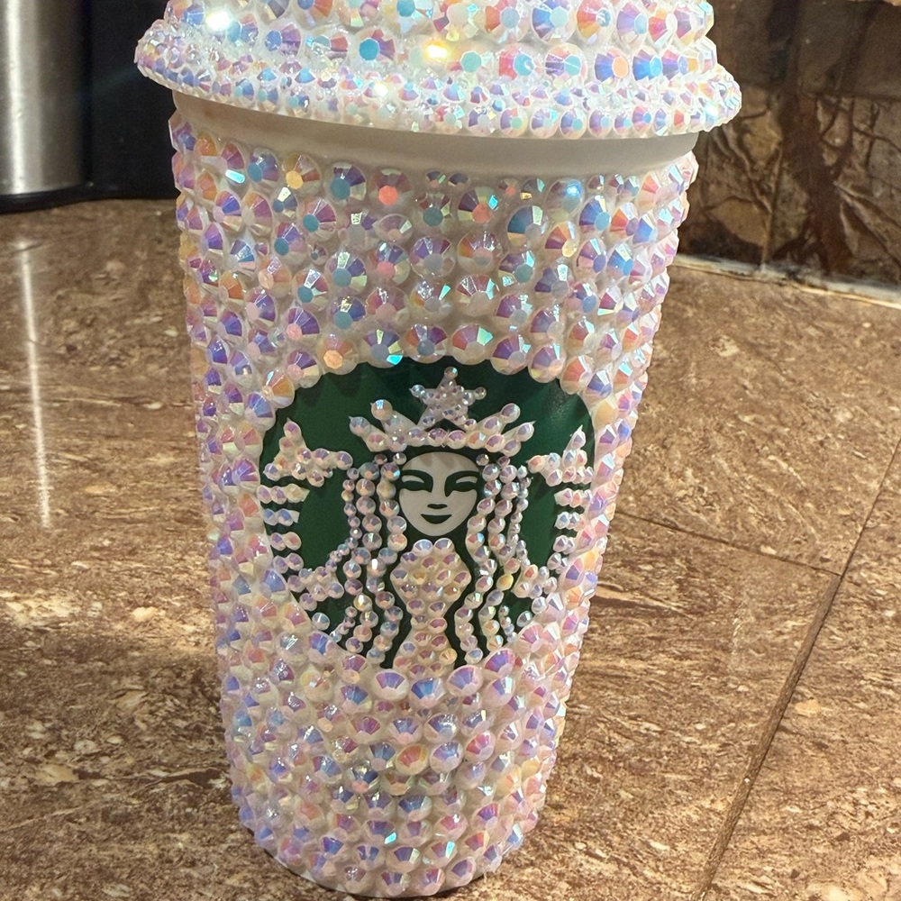 Starbucks Crystal-Embellished Tumbler